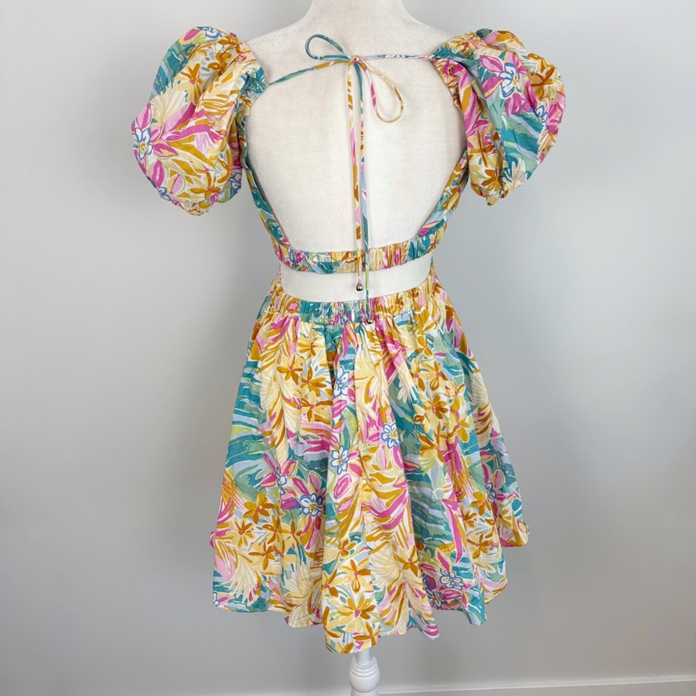 Hello Molly Candy at The Carnival Mini Dress in Multi Size S - Picture 9 of 15